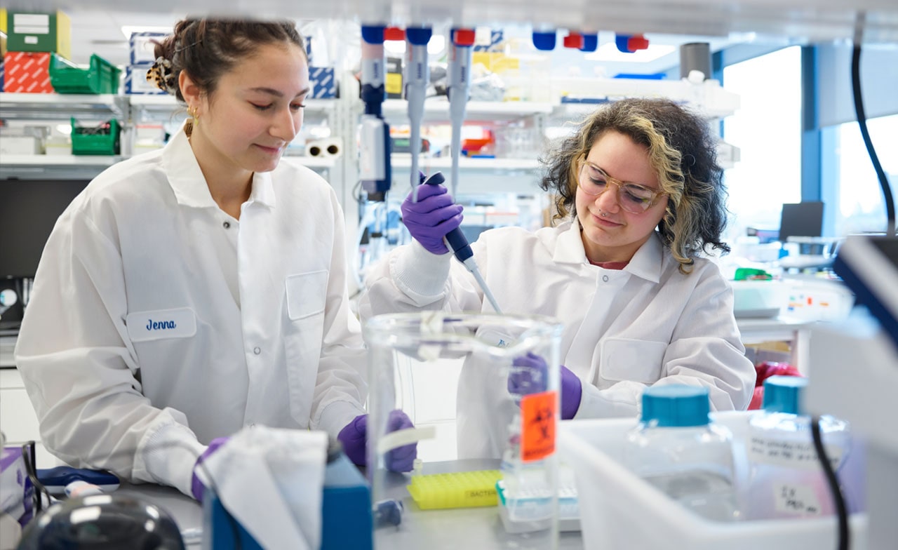 Arbor Biosciences scientists working in a lab